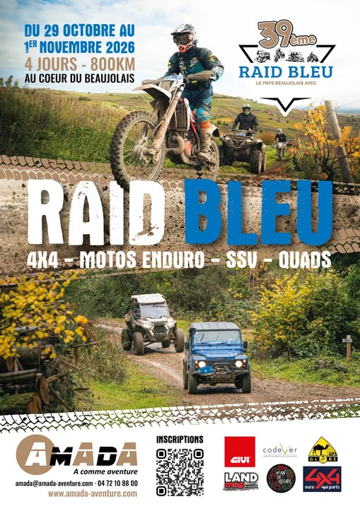 Le Raid Bleu Beaujolais 2026